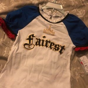 Disney Store Fairest Snow White top NWT size 4